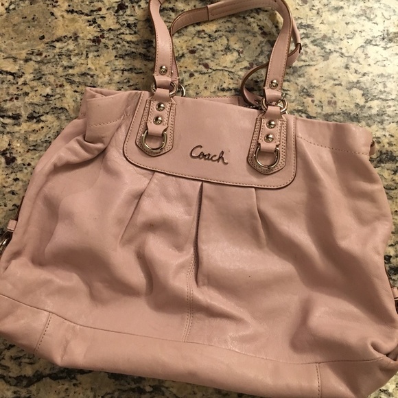 Coach Handbags - Coach Lavender Shoulderbag